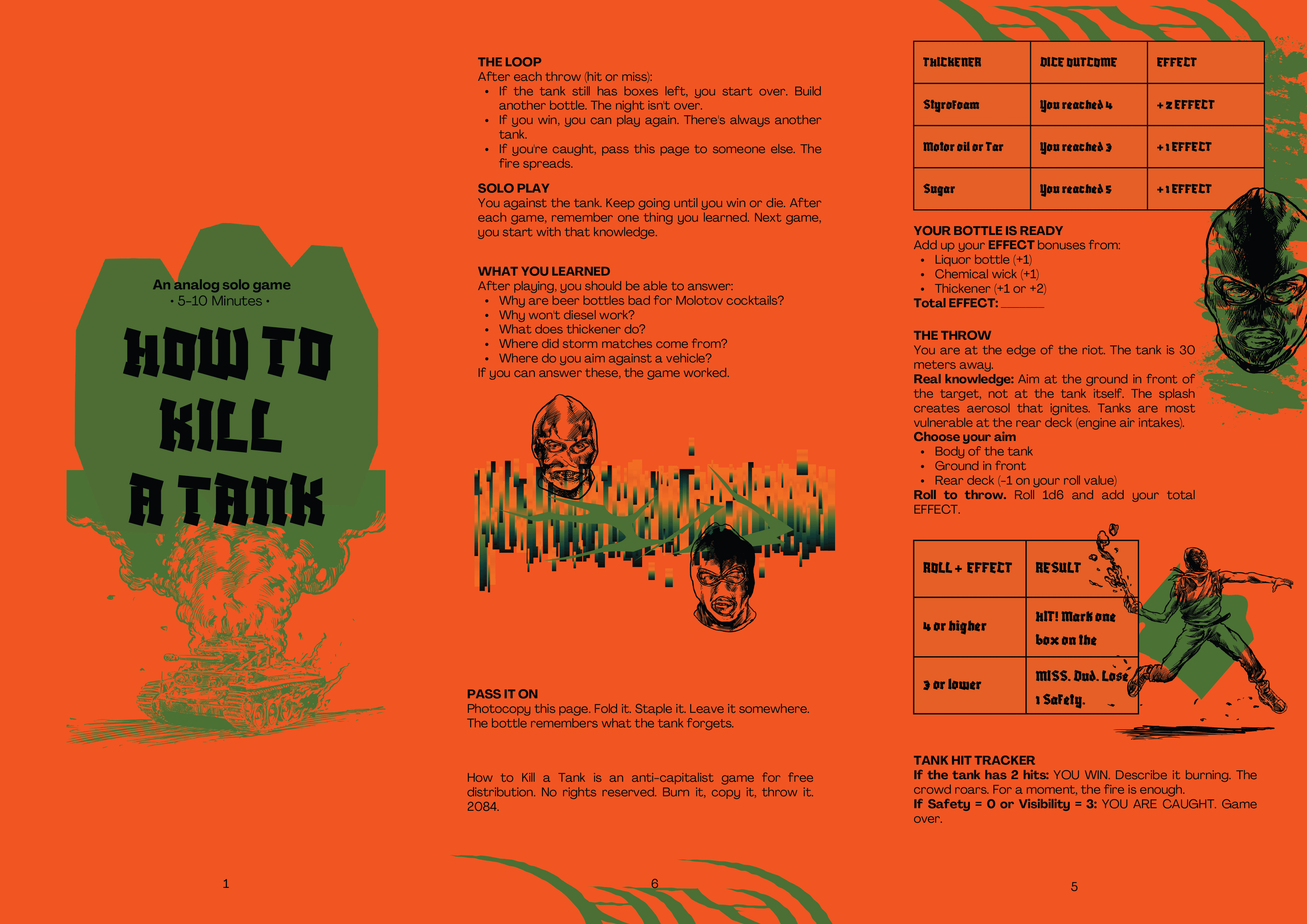 How to kill a tank